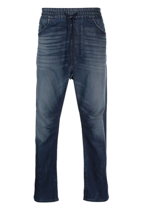 Diesel drop-crotch tapered jeans - Blue