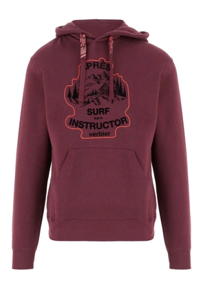 Après Surf logo-print hoodie - Red