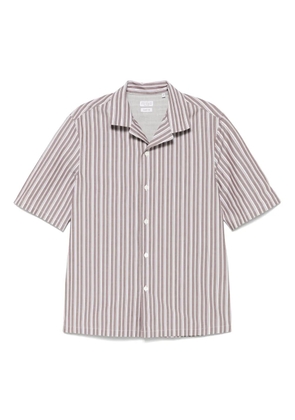 Brunello Cucinelli striped shirt - Brown