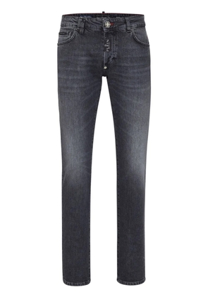 Philipp Plein Super straight-leg jeans - Grey