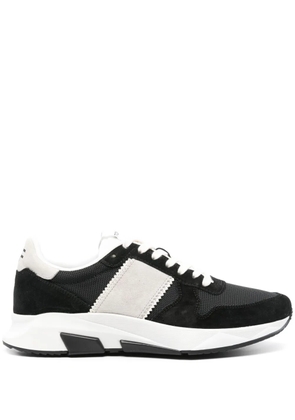 TOM FORD colourblock panelled sneakers - Black