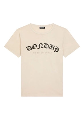 DONDUP logo-print t-shirt - Neutrals