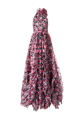 Carolina Herrera peony-print gown - Pink