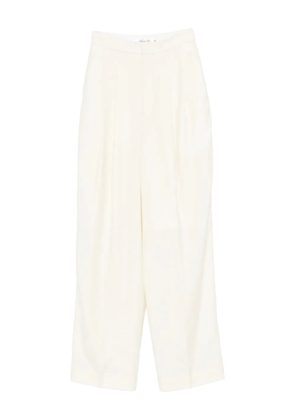 Aya Muse pleated trousers - White