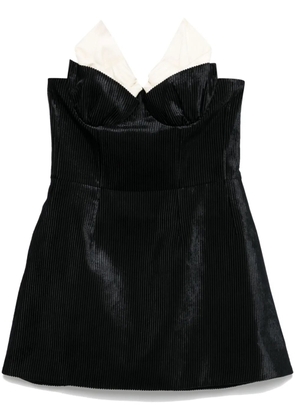 SHUSHU/TONG bustier mini dress - Black