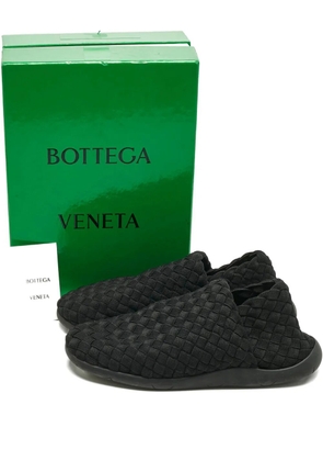 Bottega Veneta Pre-Owned Intrecciato Starfish slip-on sneakers - Black