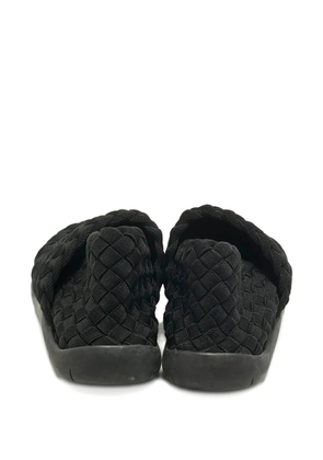 Bottega Veneta Pre-Owned Intrecciato Starfish slip-on sneakers - Black