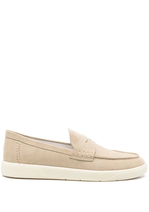 Hogan suede loafers - Neutrals