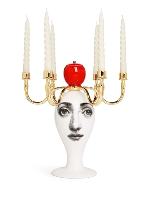 Fornasetti Sul tardi scented candelabrum (380g) - Gold