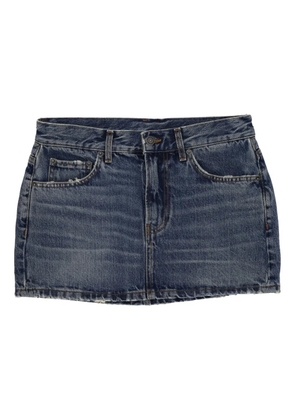 Fiorucci five-pocket mini skirt - Blue