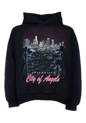 Balenciaga graphic hoodie - Black