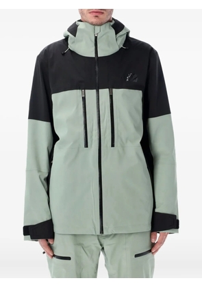 The North Face hooded zip-up ski jacket - Green