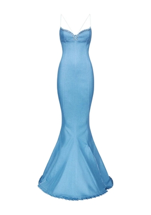 Ludovic de Saint Sernin denim dress - Blue