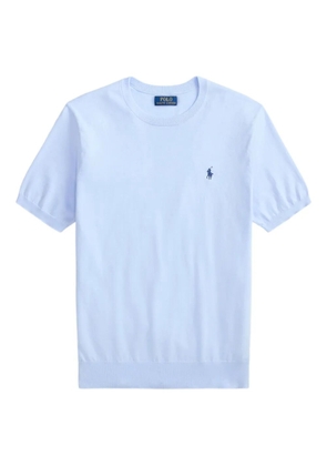 Polo Ralph Lauren embroidered short-sleeve jersey - Blue