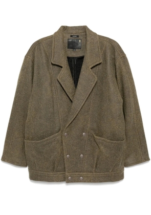 R13 double-breasted blazer - Neutrals