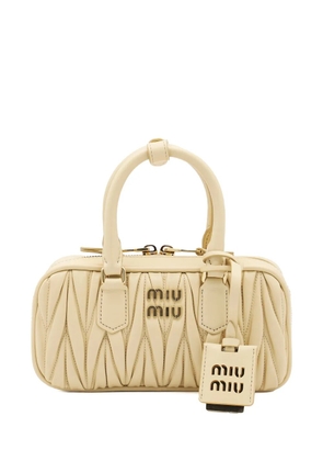 Miu Miu mini Arcadie tote bag - Neutrals