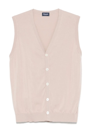 Drumohr cotton vest - Pink