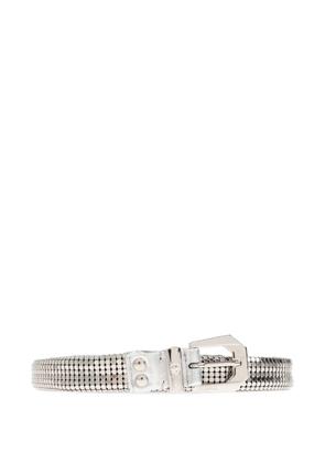Versace brass belt - Silver