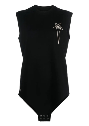 Rick Owens X Champion logo-embroidered cotton tank top - Black