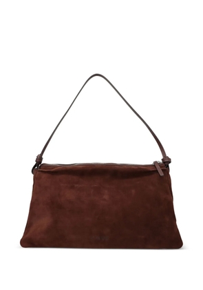 STAUD Vivi suede shoulder bag - Brown