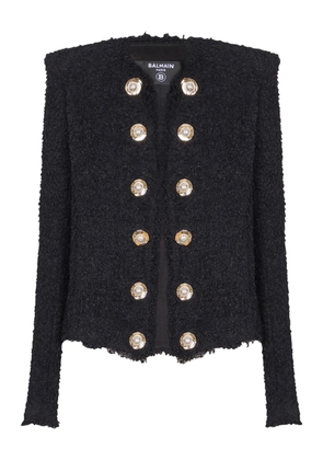 Balmain tweed jacket - Black