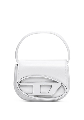 Diesel 1DR XS leather crossbody bag - White