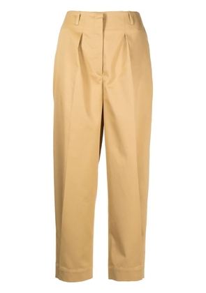 Prune Goldschmidt Eva cropped trousers - Yellow