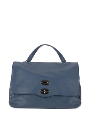 Zanellato medium Postina® studded tote bag - Blue