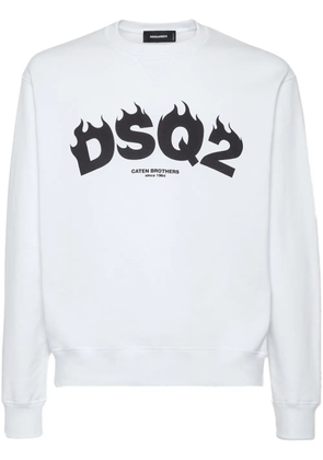 DSQUARED2 DSQ2 cool-fit sweatshirt - White