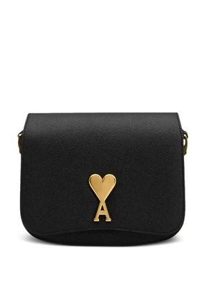 AMI Paris small Paris Paris shoulder bag - Black
