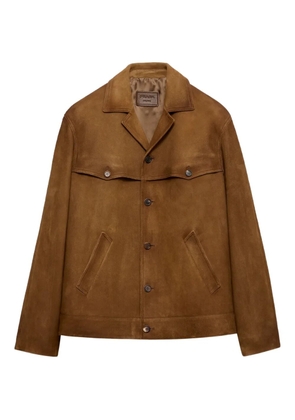 Prada suede blazer - Brown
