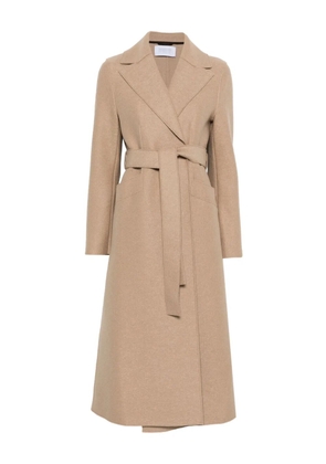 Harris Wharf London belted-wool coat - Neutrals