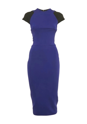 Victoria Beckham jersey midi dress - Blue