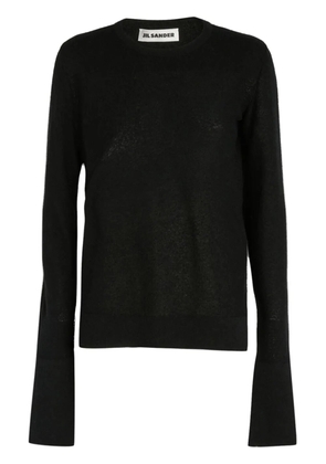 Jil Sander fine-knit jumper - Black