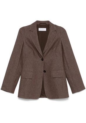 Max Mara Agguati blazer - Brown