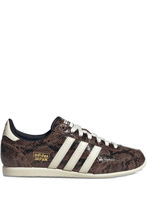 adidas Japan snakeskin-print trainers - Brown