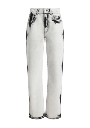 Proenza Schouler bleached-effect straight-leg jeans - White