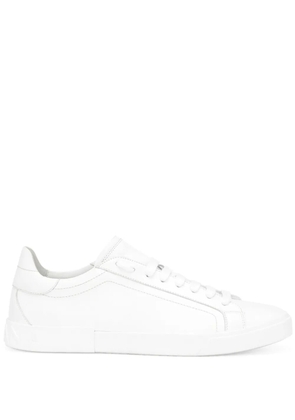 Dolce & Gabbana Portfino Vintage leather sneakers - White