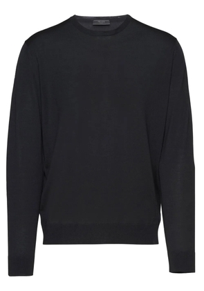 Prada crew-neck wool jumper - Black