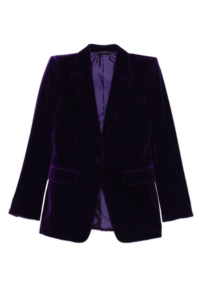TOM FORD pocket single-button blazer - Purple