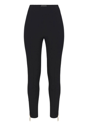 Elisabetta Franchi side-zip skinny trousers - Black
