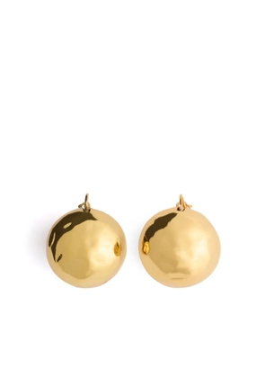 Patou Sphere hammered earrings - Gold