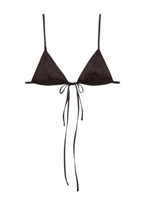 Prada poplin bra - Brown
