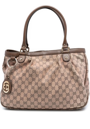 Gucci Pre-Owned 2016-2025 GG Canvas Sukey tote bag - Brown