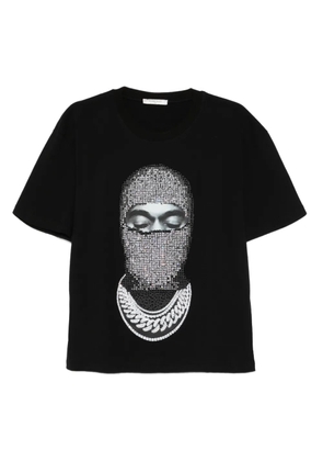 Ih Nom Uh Nit embellished graphic t-shirt - Black