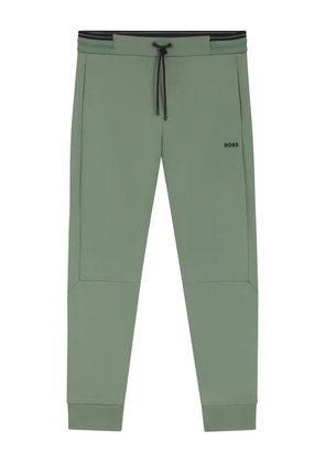 BOSS panelled drawstring sweatpants - Green
