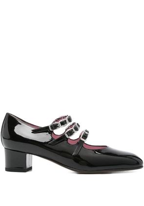 Carel Paris 35mm Kina patent-leather pumps - Black