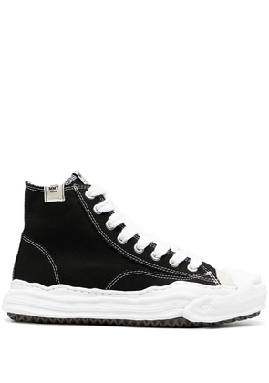 Maison MIHARA YASUHIRO logo hi-top sneakers - Black