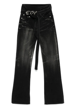 Y/Project wrap belt jeans - Black