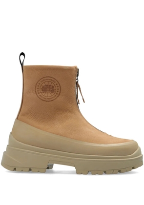 Canada Goose zip-detail ankle boots - Neutrals